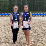 Первое место в чемпионате Гродненской области по пляжному волейболу
