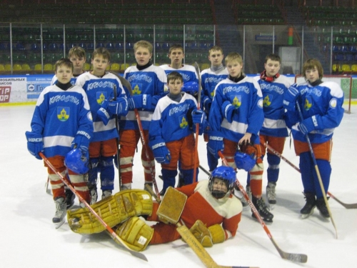 Команда Дятловского района по хоккею Золотая шайба 1994-95г.р. 24-26.02.2009
